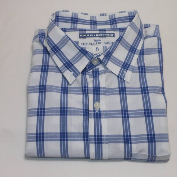 collection of 2 colorful plaids shirts. Old Navy Classic shirt - Picture 11 of 11